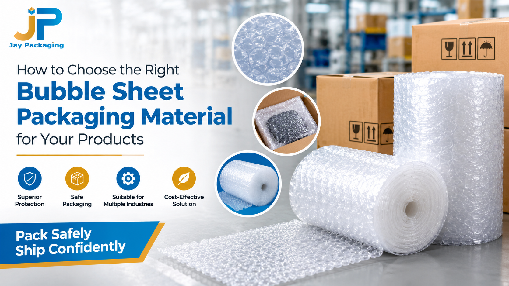How to Choose the Right Bubble Sheet Packaging Material for Your Products